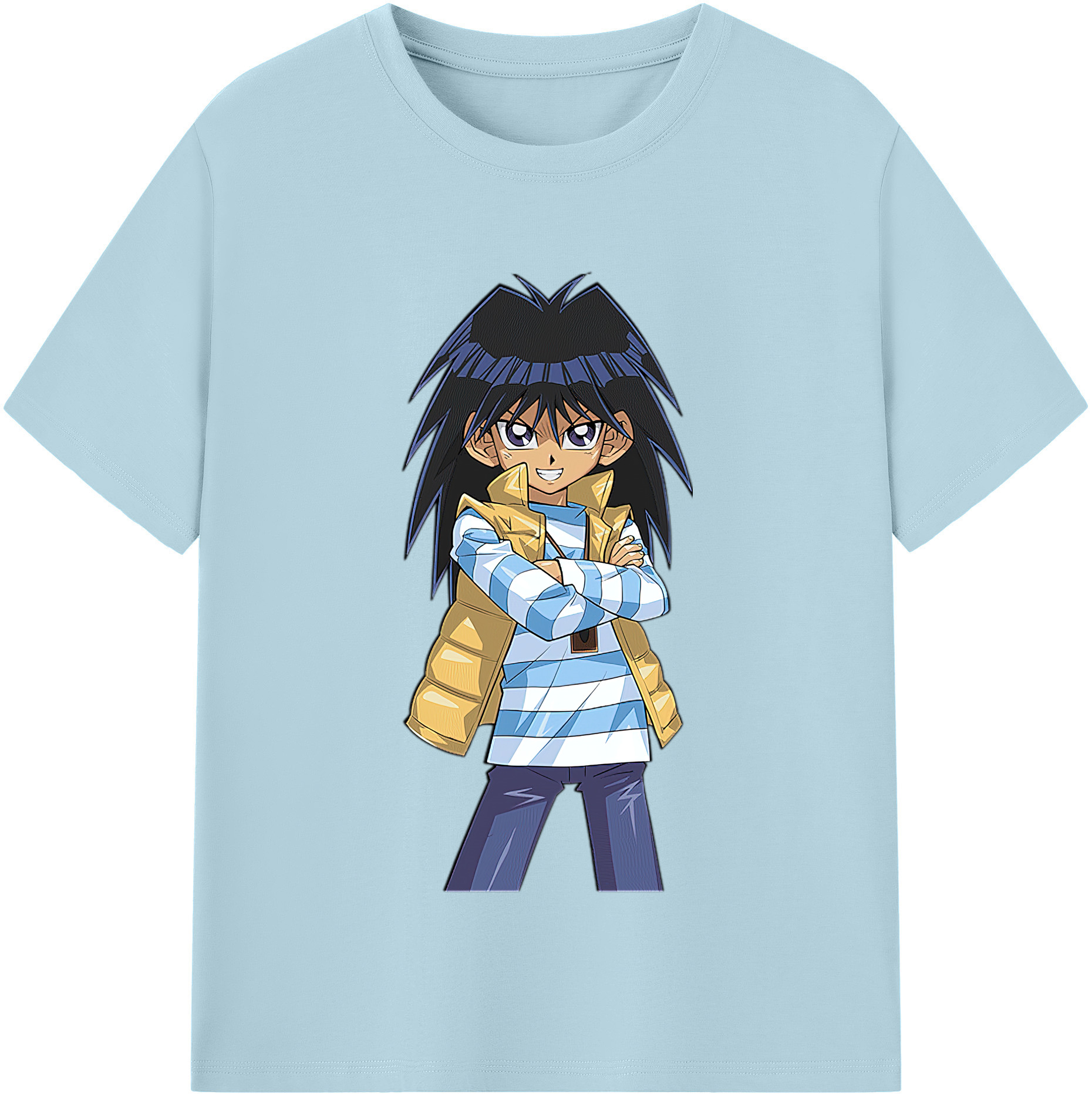 （画像用） 遊☆戯☆王 Yu-Gi-Oh! 綿100％半袖Tシャツ（フロントプリント）